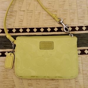 Vintage Coach Wristlet